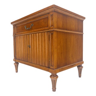 Baker One Drawer 2 Doors End Table Night Stand MINT! For Sale