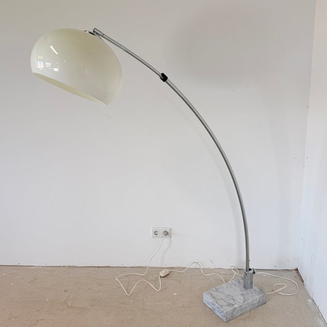 Space Age Arc Lamp in the style of Sölken Leuchten and Reggiani, 1970s For Sale - Image 4 of 12