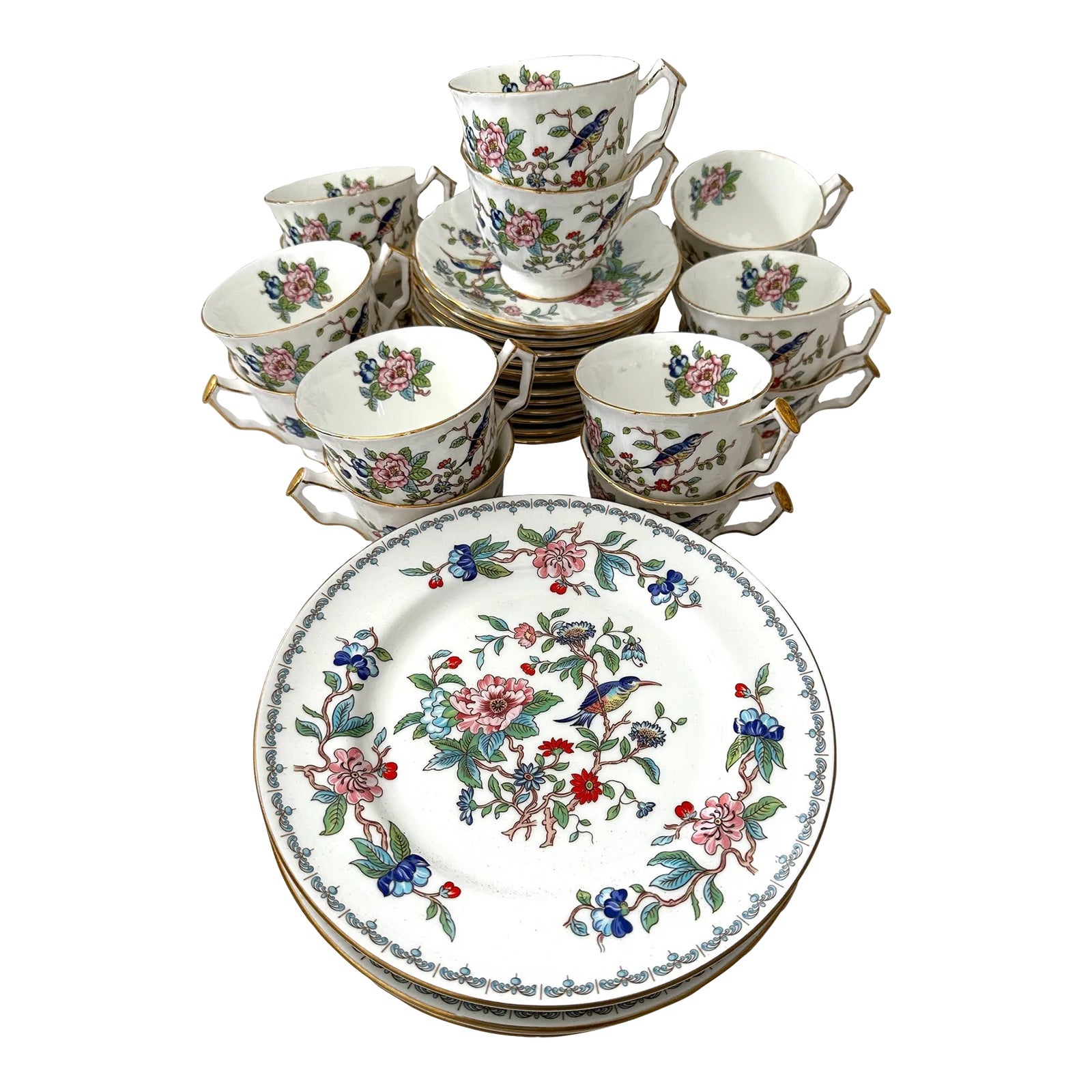 ニューギニアの文様 (1974年) (Antique pattern〈2〉) 1970s-english-aynsley-dinner-