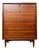Beautiful Restored Original Mid Century Modern Tall Dresser Highboy Mainline by Hooker Furniture For Sale