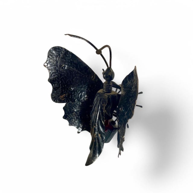 Modern Modernist Butterfly Appliques, Set of 2 For Sale - Image 3 of 8