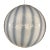 Contemporary Blue and Milky-White Sphere Pendant in Murano Glass For Sale