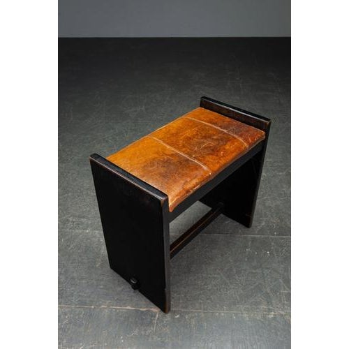Hague School Stool, 1930s, in Very Good conditions. I have official proof of authenticity such as vintage catalogs,...