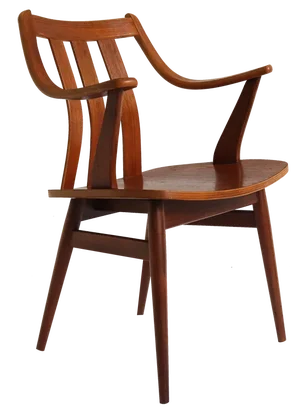 Mid-Century Dutch Armchair in Teak by Cees Braakman for Pastoe, 1960s