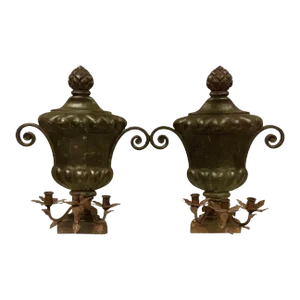 Pair of 19th Century Italian Iron Wall Sconces