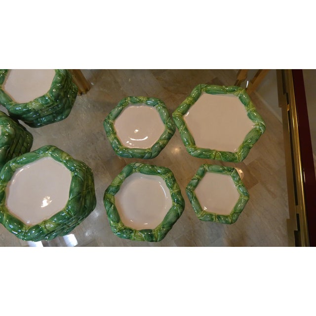 Germoglio Dinnerware Set by Colin Morrow for Arpex, Italy, 1970s, Set of 26 For Sale - Image 4 of 15