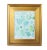 2020s Artist Signed Modern Contemporary Abstract Watercolor Including the Antiqued Gold Frame For Sale - Image 5 of 8