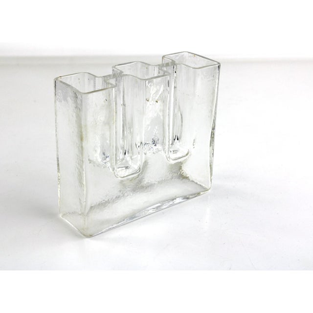 Vase by C. J. Riedel for Riedel, 1970s, in Flawless conditions. Designed 1970 to 1979 This piece has an attribution mark,...