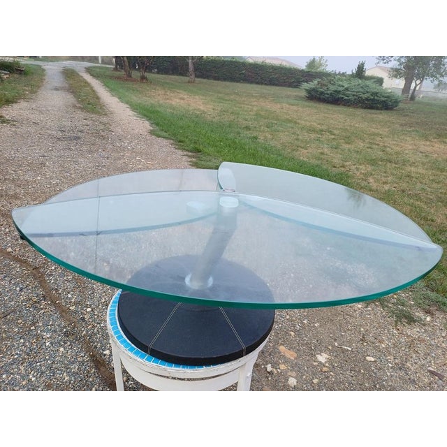 Tempered Glass Coffee Table from Ligne Roset, 1980 For Sale - Image 9 of 12