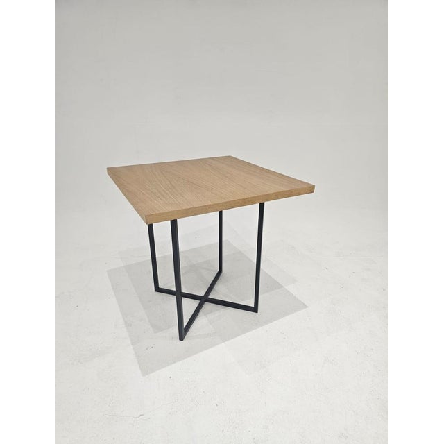 Modern Square Dining Table, 1990s For Sale - Image 3 of 4