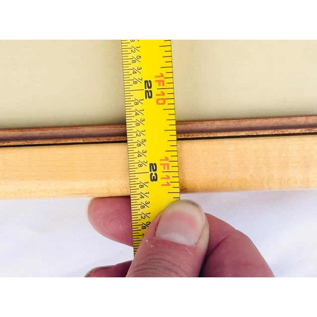 Sandra Beard "Untitled" 1995 Monotype Print – Framed Abstract Contemporary Art For Sale - Image 4 of 12