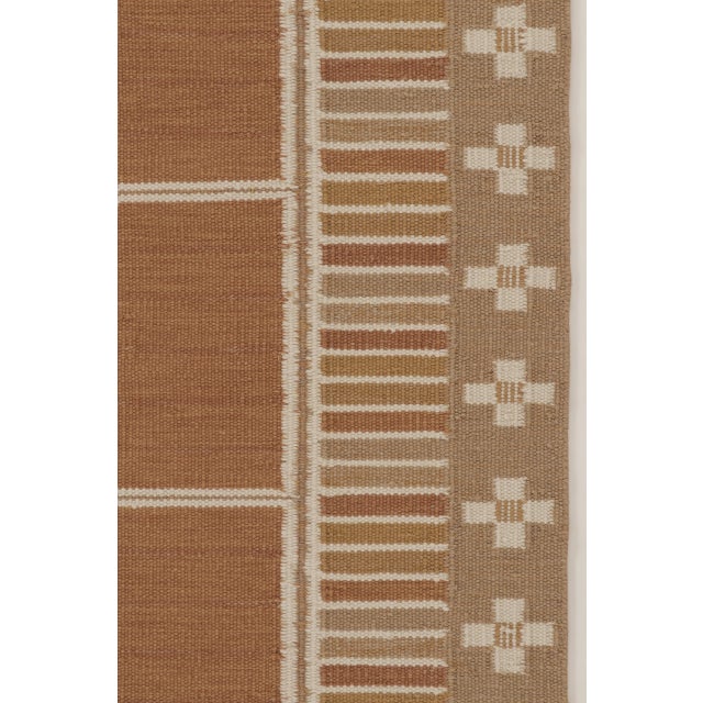 Contemporary Scandinavian Style Geometric Wool Rug, by Rug & Kilim, India For Sale In New York - Image 6 of 10