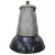 1950s Vintage French Blue Enamel Industrial Pendant Lights from Mazda For Sale - Image 5 of 5