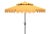 Not Yet Made - Made To Order Outdoor Venice 9ft Round Double Top Crank Umbrella - Yellow For Sale - Image 5 of 5