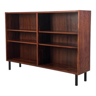 Vintage Danish Rosewood Bookcase For Sale