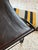 Vintage Wrought Iron, Brass and Leather Stool, 1920s For Sale - Image 9 of 12