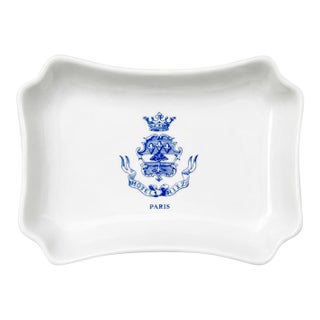 Vintage Ritz Paris Hotel Porcelain Ashtray Catchall Dish For Sale