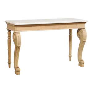 Early 19th Century English Regency Period Carved-Wood Console