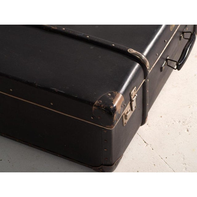 Vintage Travel Trunk in Vulcanised Fibre from Wico, Germany, 1930 For Sale - Image 3 of 13