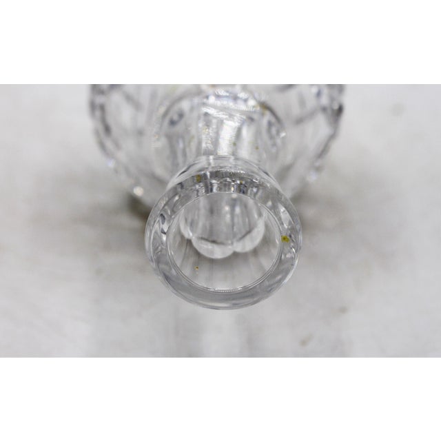 Mid 20th Century Vintage Waterford Cut Crystal Spire Tree Topper For Sale - Image 5 of 6