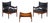 Mid-Century Modern Danish Armchairs and Coffee Table by Kristian Vedel for Sören Willadsen, 1960s, Set of 3 For Sale