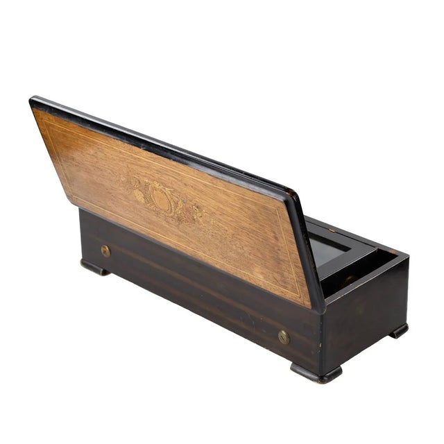 Cylindrical Music Box with 8 Melodies, 1890s For Sale - Image 3 of 6