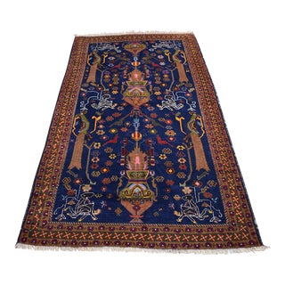 Baluch Afghan Hand Knotted Rug For Sale
