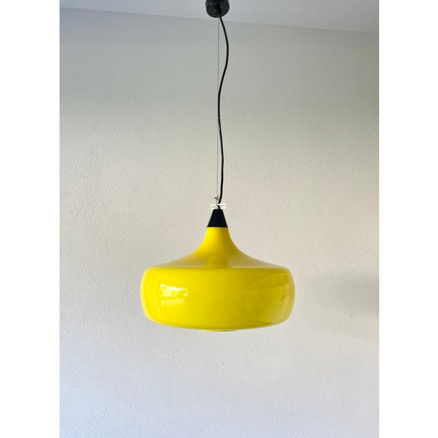 1960s Mid-Century L114 Murano Ceiling Lamp by Oreste Vistosi and Peter Peltzel for Vetreria Vistosi, 1960s For Sale - Image 5 of 18