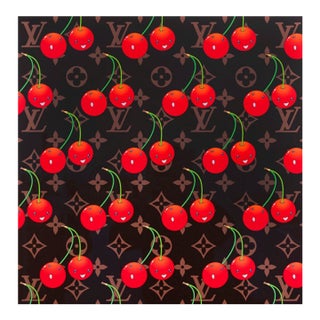 LV Cherry Lollipop Print For Sale