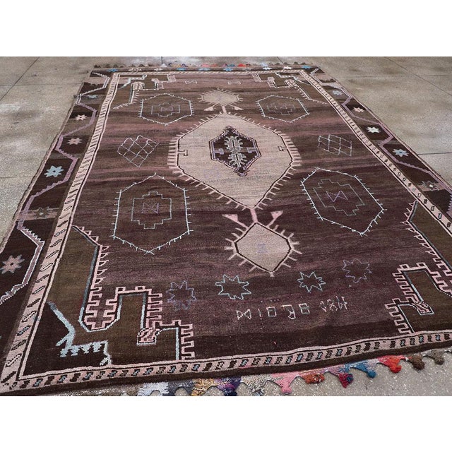 Galerie Shabab Collection Mid-20th Century Turkish Anatolian Tribal Carpet For Sale In New York - Image 6 of 8