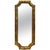 Gold Italian Florentia Bamboo Style Mirror For Sale - Image 8 of 8