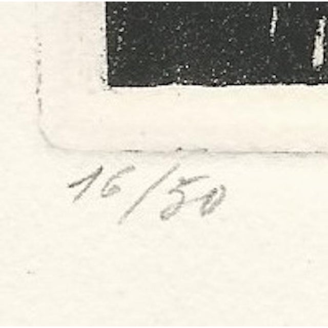 Paper Raphaël Drouart, The Impassive Helmsman, 1920s, Etching For Sale - Image 7 of 11