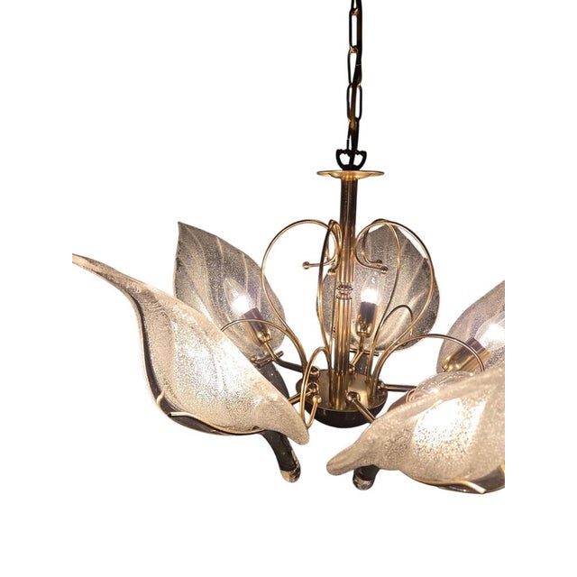 Murano Chandelier by Archimede Seguso for Seguso, 1970s For Sale - Image 4 of 18