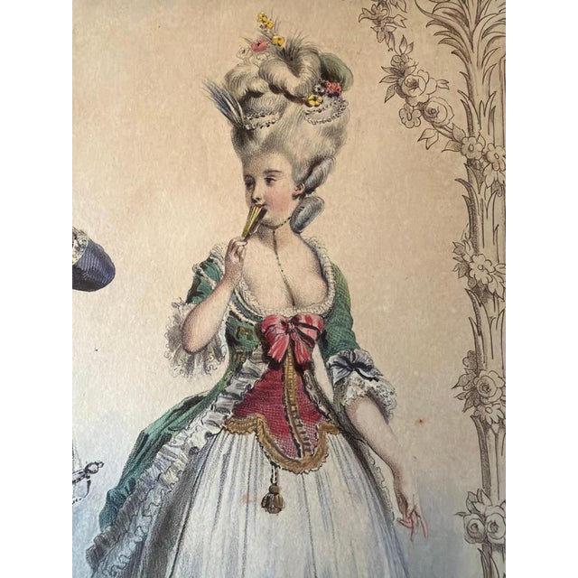 Court Costume, 1847, Lithograph For Sale - Image 4 of 10