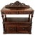 Antique Scottish Carved Oak Renaissance Revival Wine Server Buffet Sideboard For Sale - Image 10 of 12
