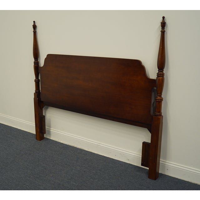 Stanley Furniture Cherry Traditional Queen Size Poster Headboard 213