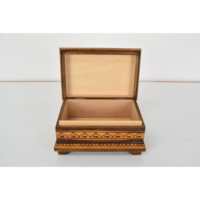 Wood Vintage Wooden Box, 1960s For Sale - Image 7 of 10