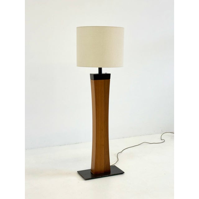 1970s Mid-Century Italian Teak Floor Lamp, 1970s For Sale - Image 5 of 18
