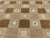 Textile Modern Geometric Checkerboard-Patterned Hand-Knotted Rug. 8'x 10'7" For Sale - Image 7 of 13