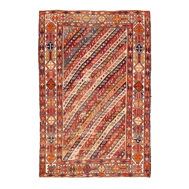 Pasargad DC Antique Caucasian SumaK Rug For Sale