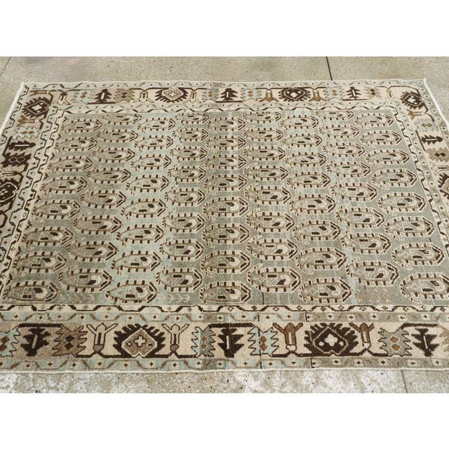 Textile Galerie Shabab Collection Mid-20th Century Persian Accent Rug For Sale - Image 7 of 8