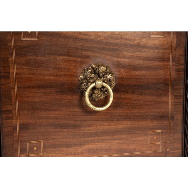 Small 19th Century English Regency Mahogany Sideboard For Sale - Image 10 of 11