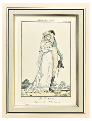 Philibert-Louis Debucourt, Elle Le Boude, Original Etching, 1797