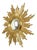 Deknudt Sunburst Sun Mirror in Gilded Wood, 1960s For Sale