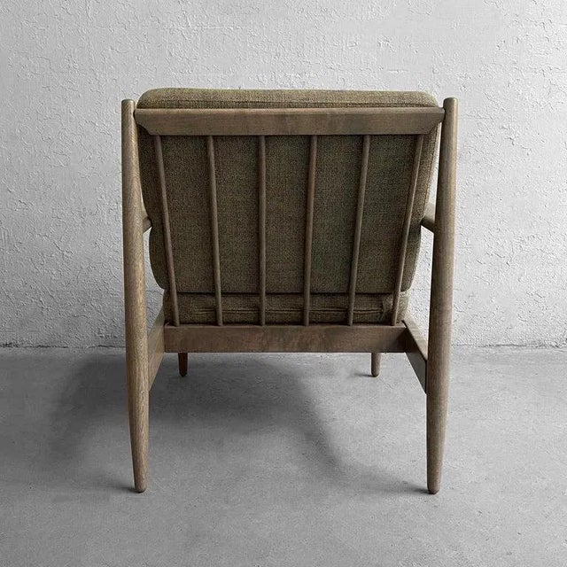 1960s Mid-Century Modern Ash Lounge Chair by Viko Baumritter For Sale - Image 9 of 11