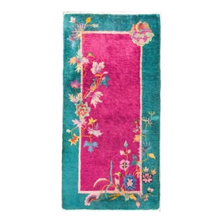 Early 20th Century Chinese Art Deco Rug For Sale