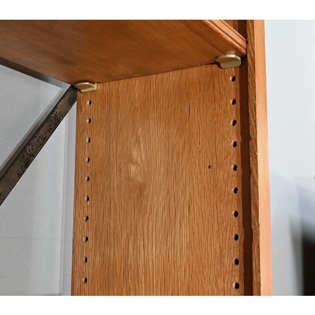 Vintage Oak Shelf, 1940 For Sale - Image 10 of 16