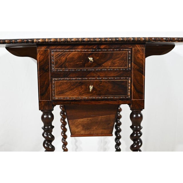 Small Restauration Living Room Table, Early 19th Century For Sale - Image 12 of 18