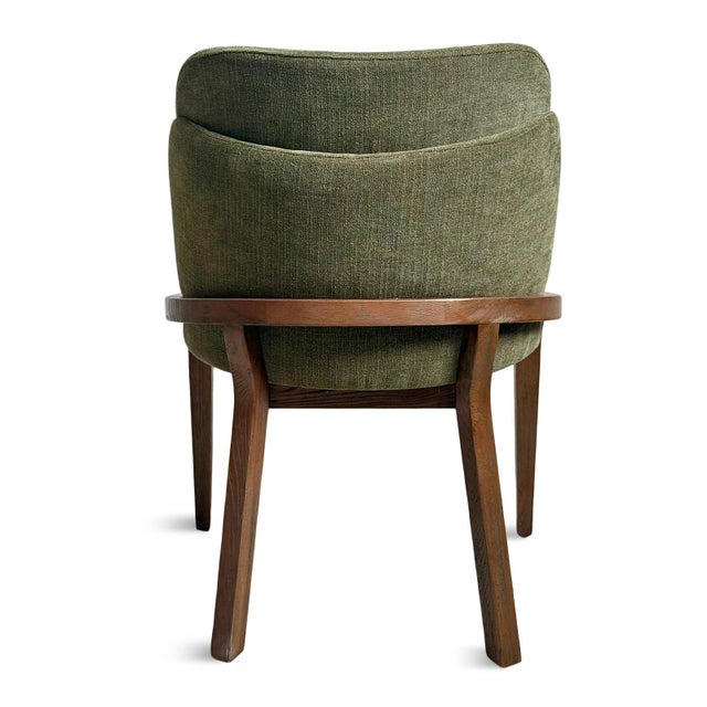 Olive Walnut Ellery Dining Chair For Sale - Image 11 of 12