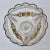 Antique Bohemian Unsigned Moser Cut Crystal Compote Bowl W/Gold Details For Sale In Philadelphia - Image 6 of 12
